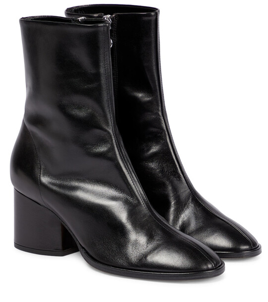 AeydÄ Andreia leather ankle boots in black