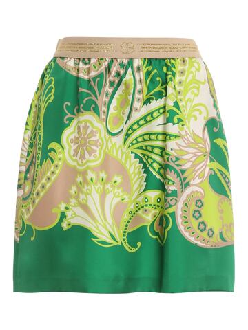 True Royal Skirt in green