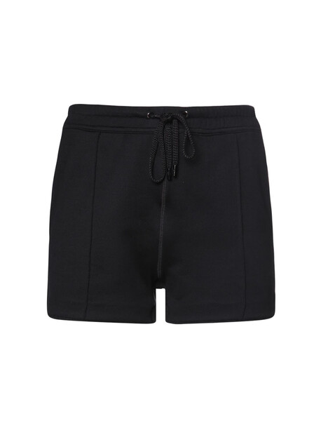 TOM FORD Cotton & Silk Mini Shorts in black