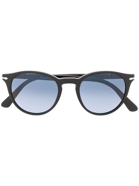 Persol round frame sunglasses in black