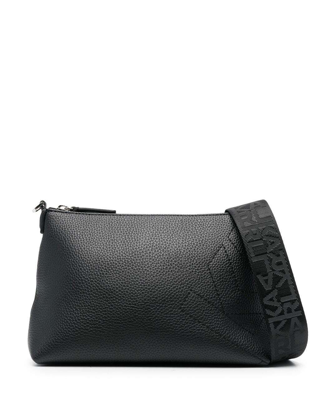 Karl Lagerfeld K/Athleisure leather crossbody bag - Black