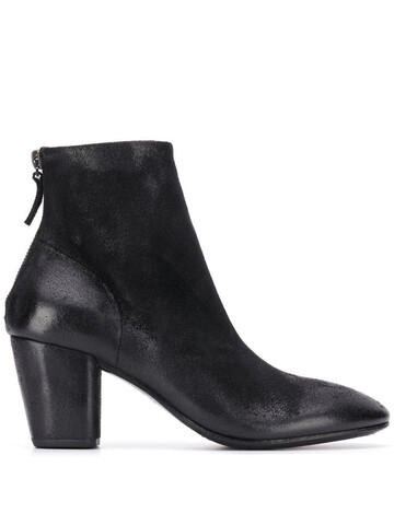 marsèll distressed-effect ankle boots - black
