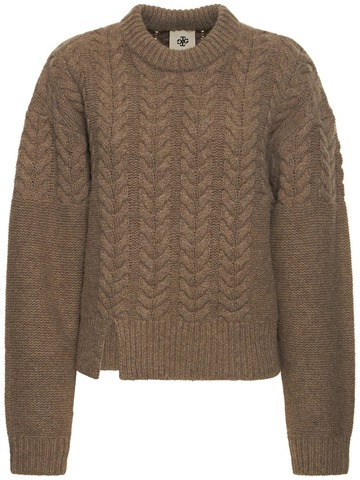 THE GARMENT Canada Wool Knit Sweater in beige