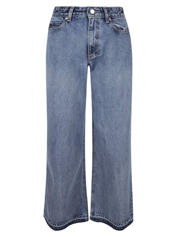 RED Valentino Wide Fit Jeans in blue
