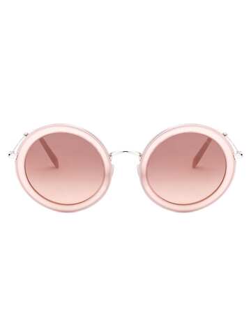 Miu Miu Eyewear 0mu 59us Sunglasses in pink