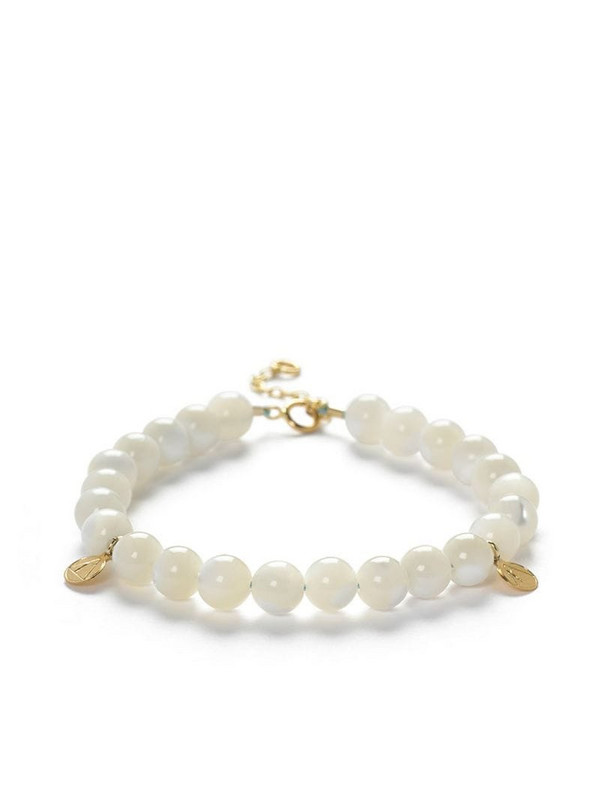 THE ALKEMISTRY pearl beaded bracelet in white