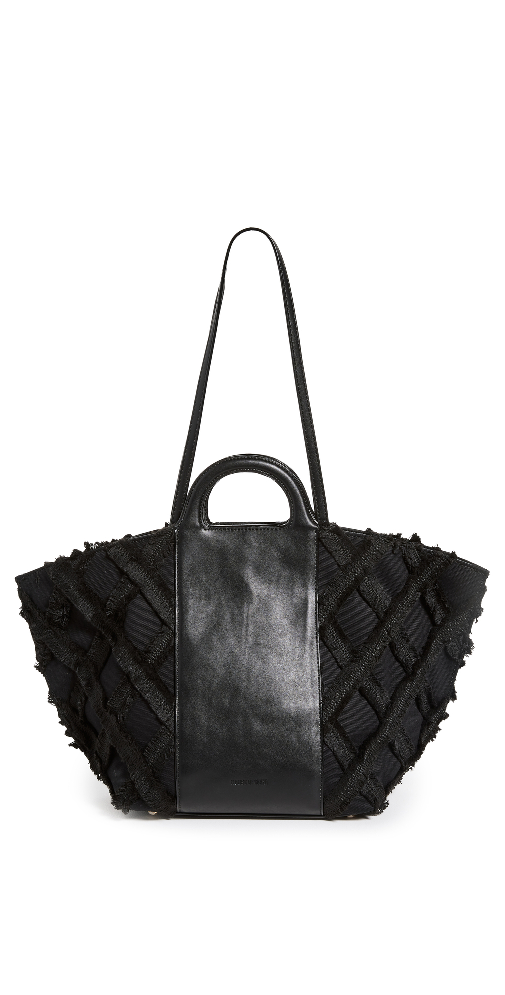 House of Want H.O.W. We Bring It Canvas Tote in black