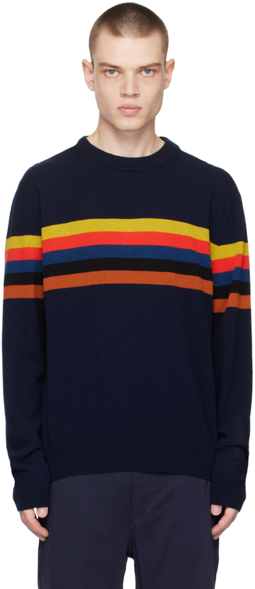 paul smith blue stripe sweater