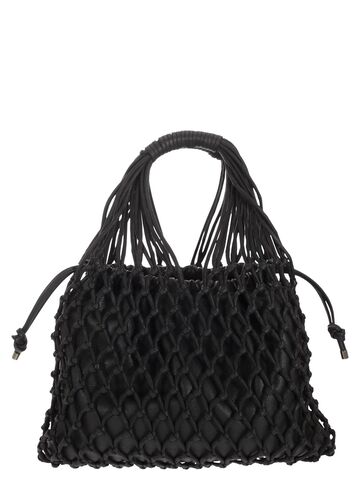 Fabiana Filippi Mesh Shopping Bag in black