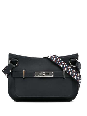 hermès pre-owned mini jypsière shoulder bag - black