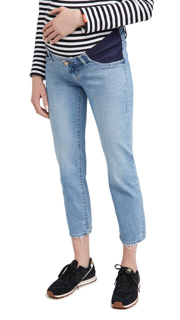 DL DL1961 Patti Straight Maternity High Rise Jeans