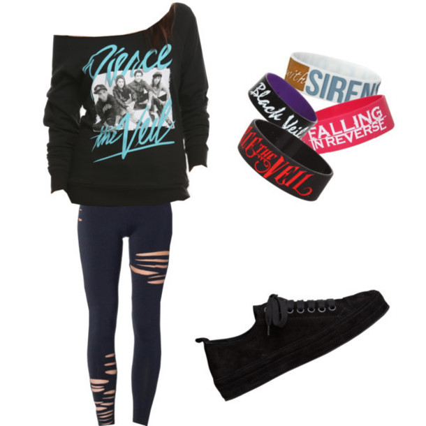 JUMPER inspired by band SWEATSHIRT SLEEPING WITH SIRENS SWEATER