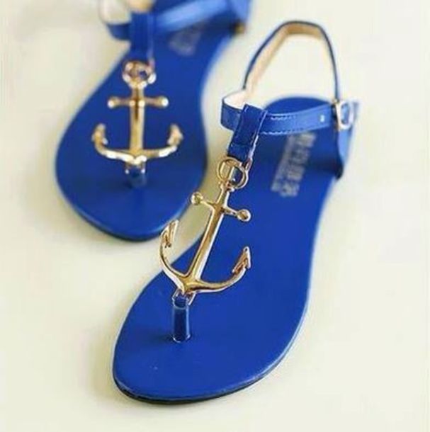Ladies Simply Vera Wang Navy Blue Thong Sandals 7 Silver&Blue Gem  Accents | eBay