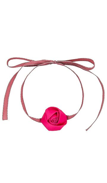 8 other reasons femme choker in fuchsia in pink
