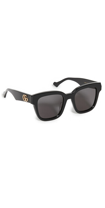 Gucci Oversized Square Sunglasses in black