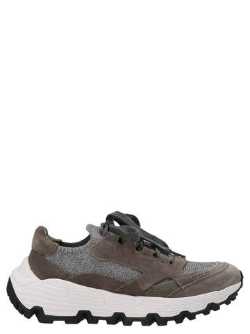 Brunello Cucinelli monile Sneakers in gray