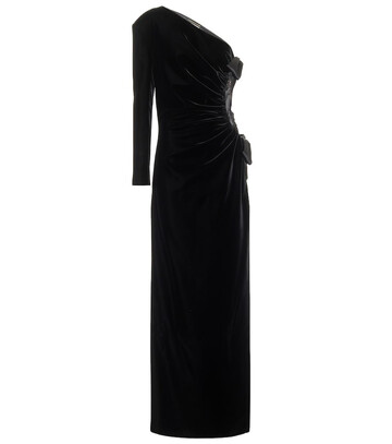 Saint Laurent Velvet dress in black