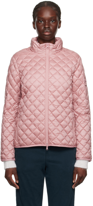 max mara leisure pink canga down jacket