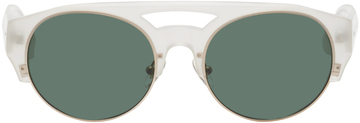 dries van noten white linda farrow edition 152 c5 sunglasses