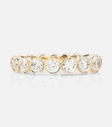 sophie bille brahe ensemble croissant 18kt gold ring with diamonds