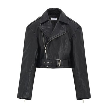 Musier Leather Jacket Kelsey in black