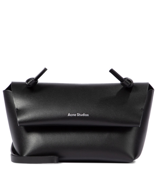 Acne Studios Alexandria leather crossbody bag in black