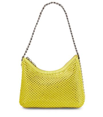 Stella McCartney Falabella embellished shoulder bag in yellow