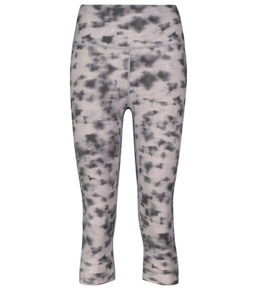 VARLEY High-waisted printed leggings in grey
