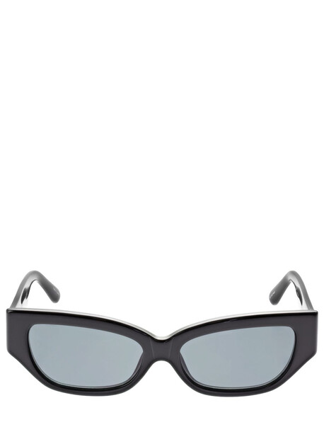 THE ATTICO Vanessa Cat-eye Acetate Sunglasses in black / grey