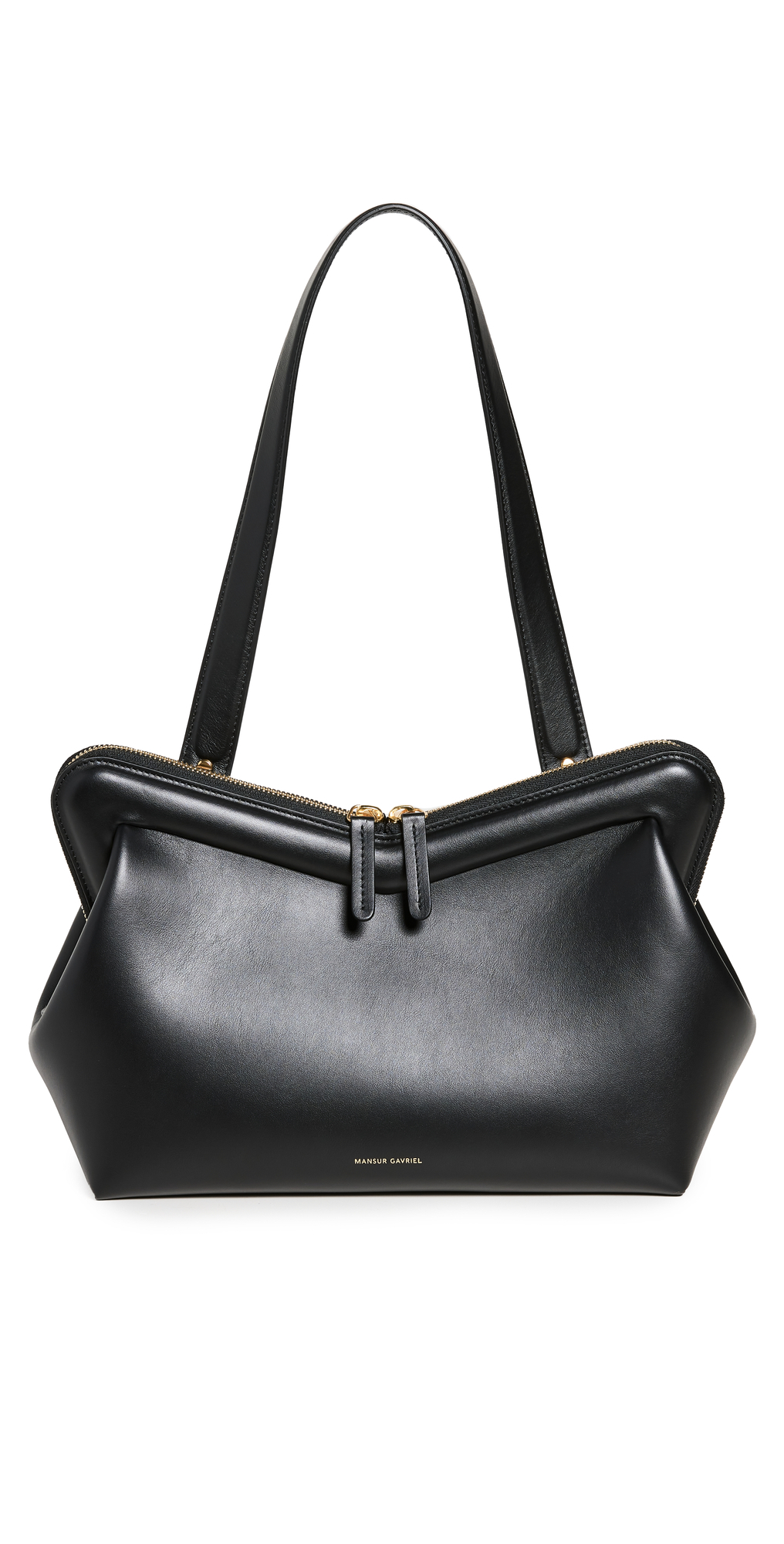 Mansur Gavriel Medium Frame Bag in black