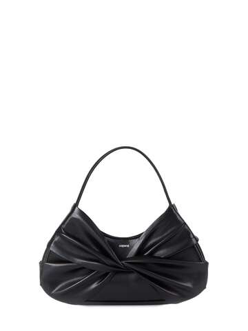 COPERNI Twist Baguette Smooth Shoulder Bag in black