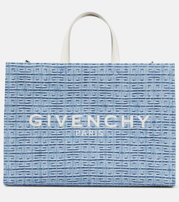 Givenchy 4G Medium denim tote bag in blue