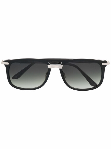 EQUE.M My Burrito III rectangle frame sunglasses - Black