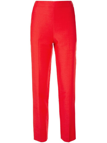 macgraw non chalant trousers in red