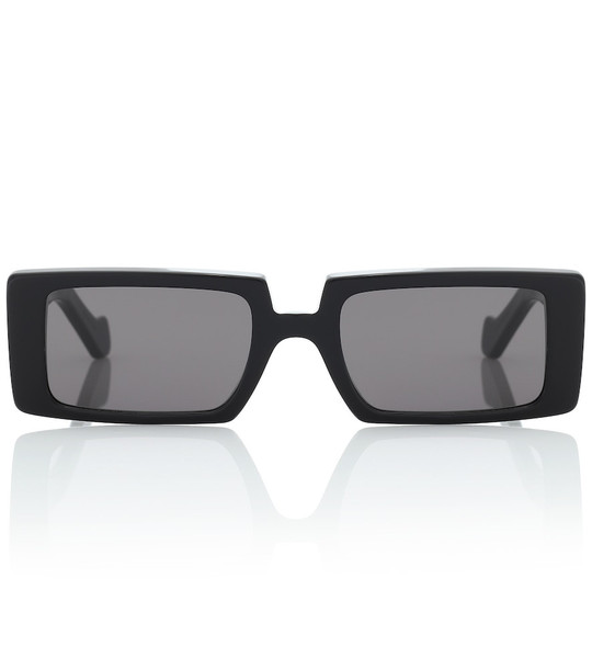 Loewe Rectangular acetate sunglasses in black