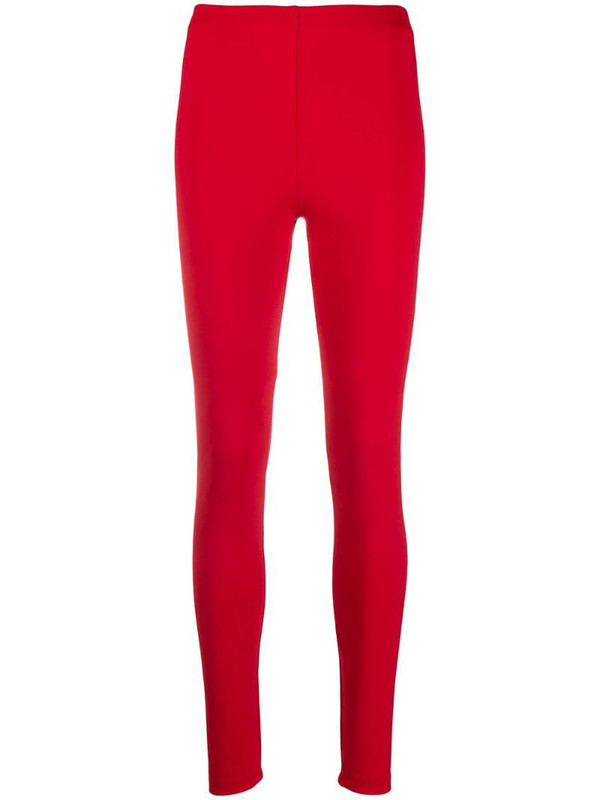 Styland stretch-fit leggings in red