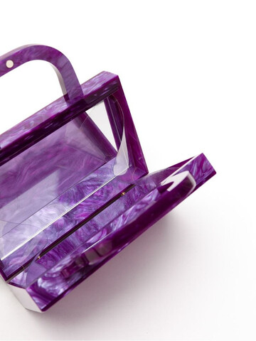 ESTILÉ Cosmic mini bag in purple