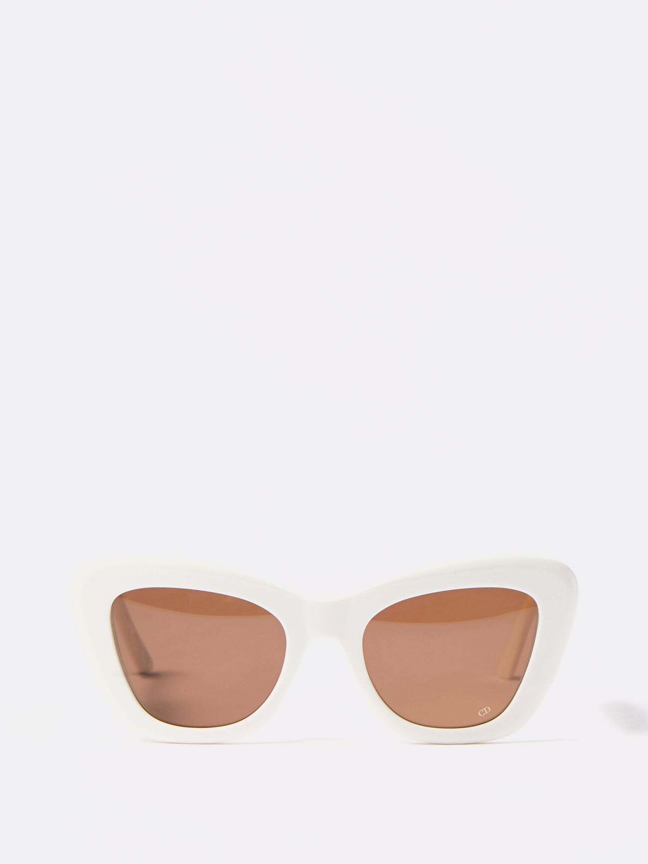 Dior - Diorbobby R1u Butterfly Acetate Sunglasses - Womens - Ivory
