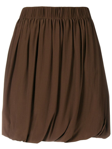 A.N.G.E.L.O. Vintage Cult pleated skirt in brown