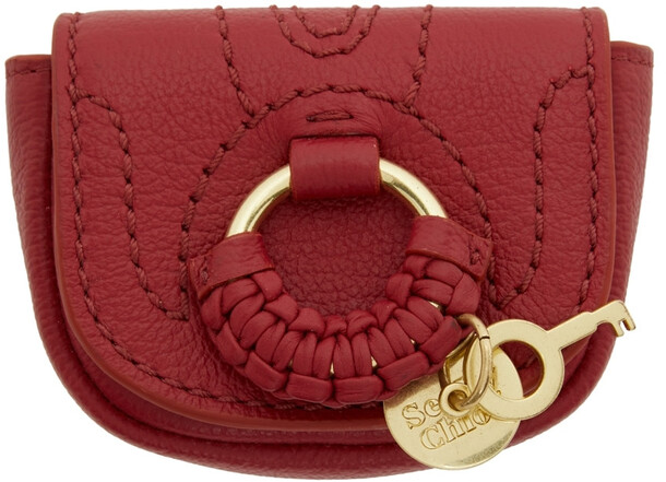 See by Chloé See by Chloé Red Hana Coin Pouch