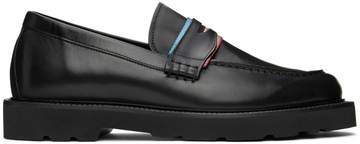 paul smith black bishop loafers
