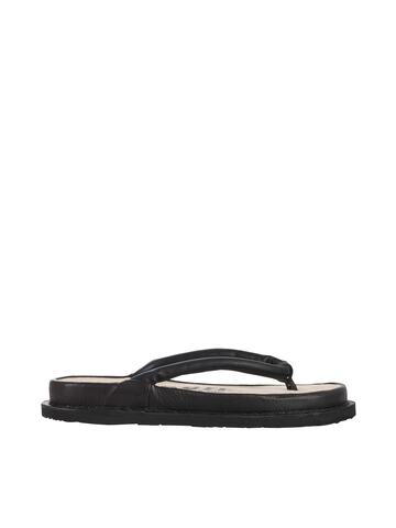 Trippen Flat Sandals in black