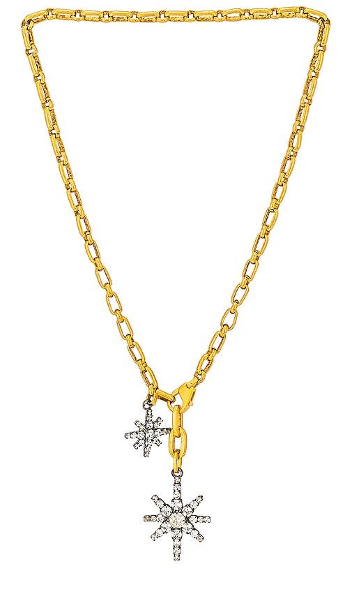Elizabeth Cole Waylon Necklace in Metallic Gold