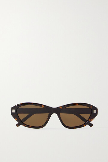 givenchy - gvday cat-eye tortoiseshell acetate sunglasses - one size