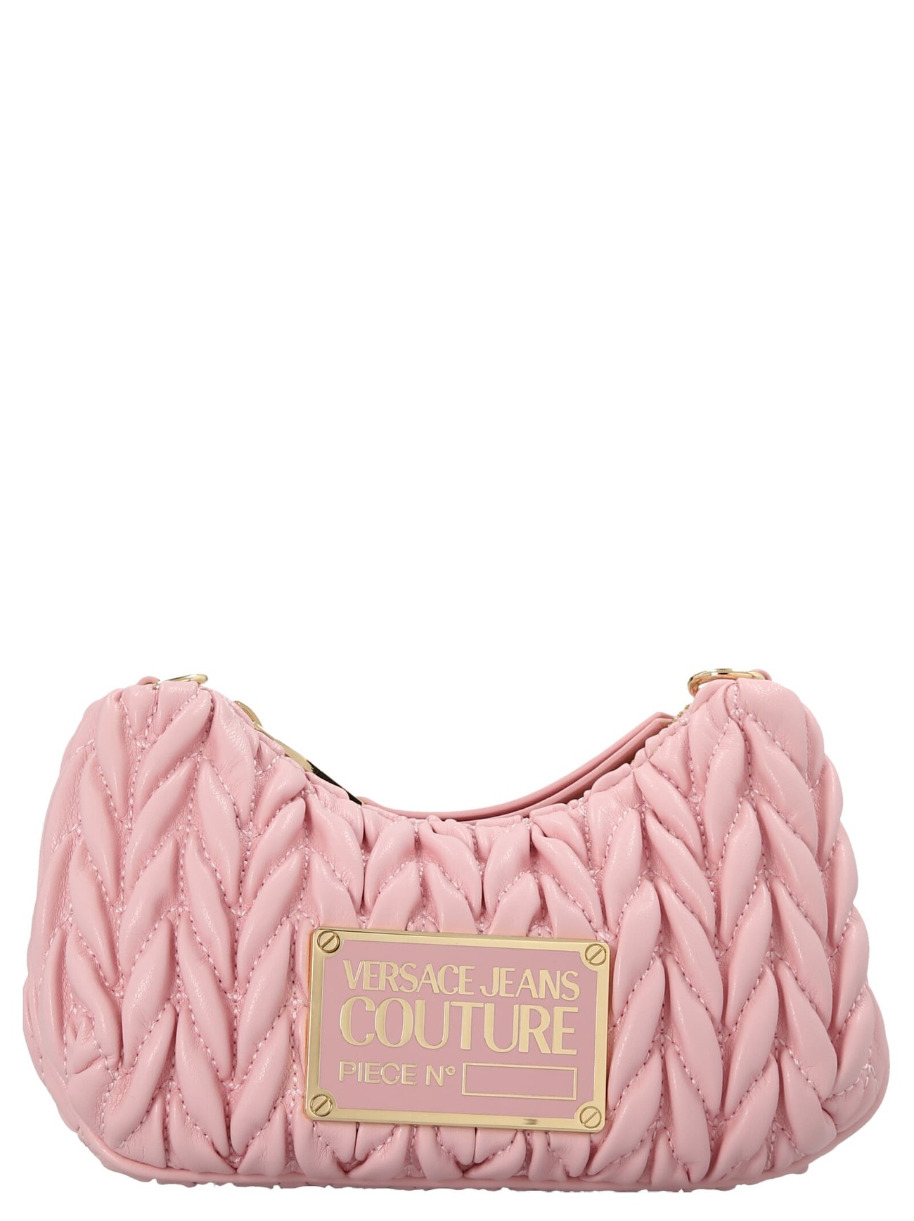 Versace Jeans Couture Logo Shoulder Bag in pink