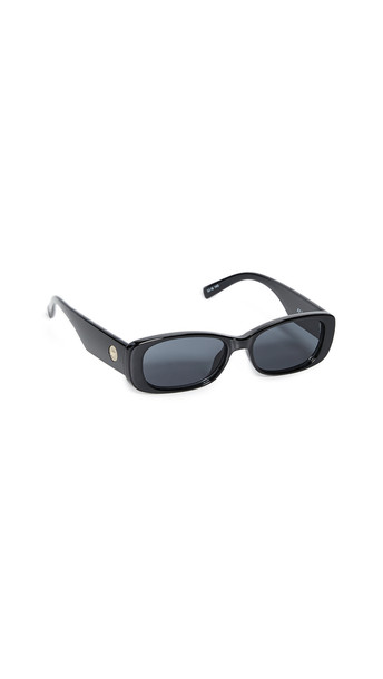 Le Specs Unreal! Sunglasses in black