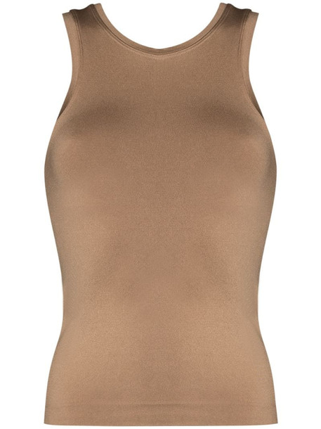 PRISM² Intuitive sleeveless vest top in neutrals