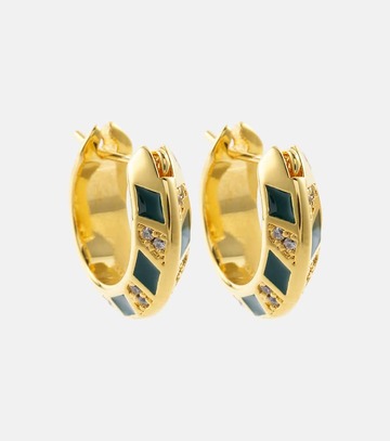 zimmermann zimmemorabilia mini hoop earrings in gold