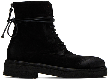 marsèll ssense exclusive black parrucca boots