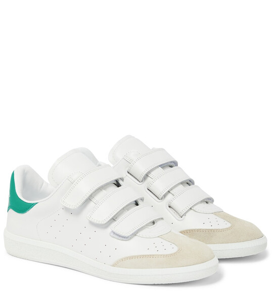 Isabel Marant Beth leather sneakers in white